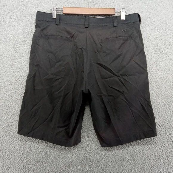 Nike Golf Shorts Mens Size 35 Black Tour Performance Drift Dri-Fit Athleisure - Picture 4 of 8